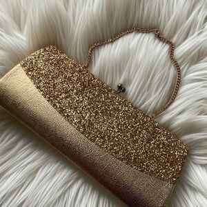 Vintage Gold Clutch Purse